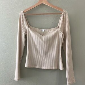 Reformation October knit top